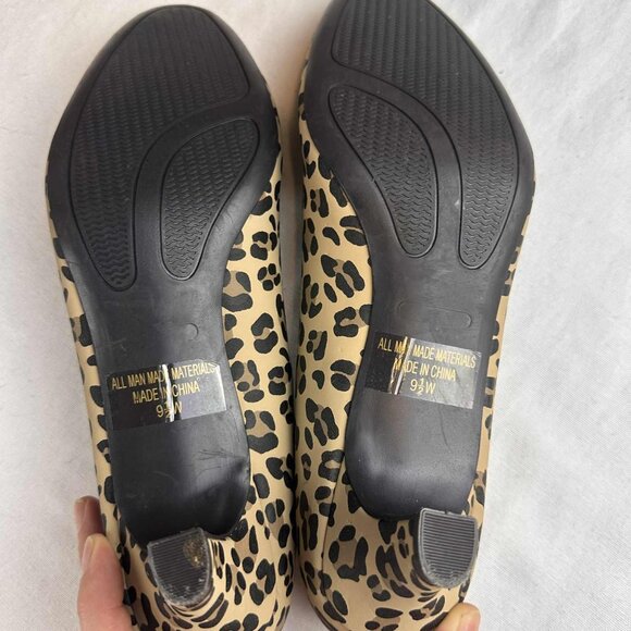 Angel‎ Flex Leopard kitty heel 9.5W - Picture 3 of 4